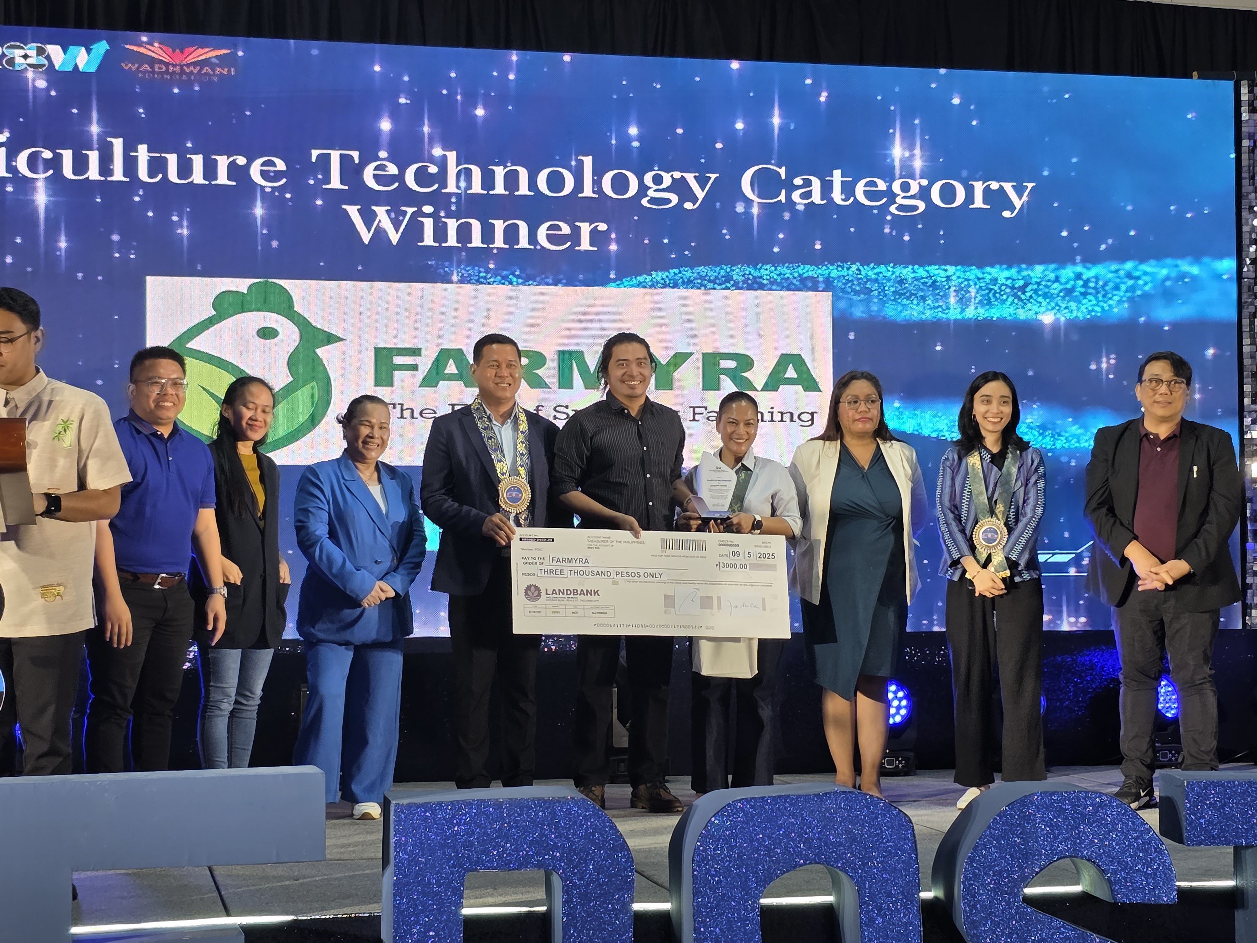 Farmyra team presenting innovative agricultural solutions